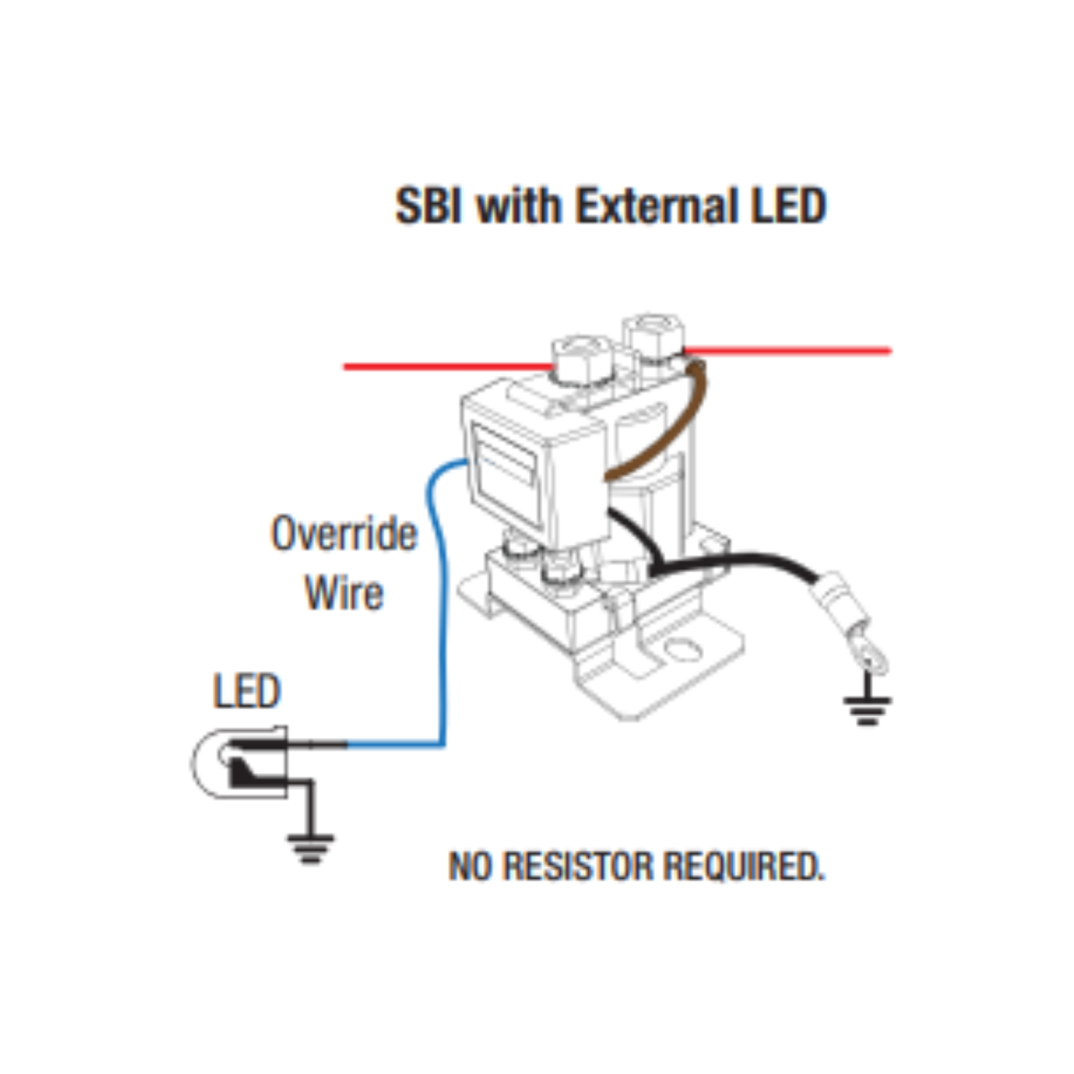 Redarc SBI12D Dual Battery Isolator 12V DC 100Amp Smart Dual Sensing
